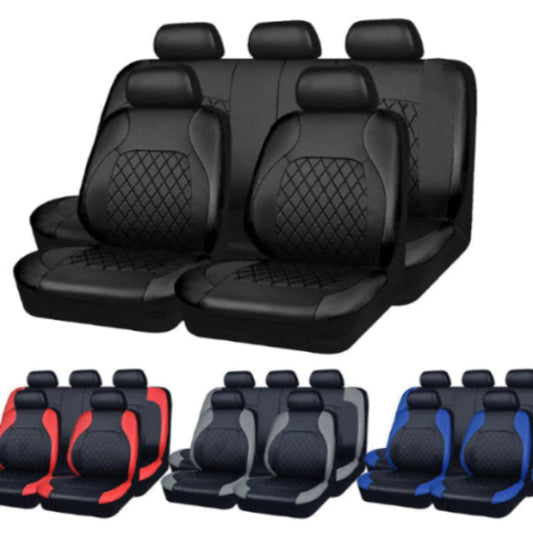 DuraSeat Premium Quilted Car Seat Covers – Waterproof & Universal Fit