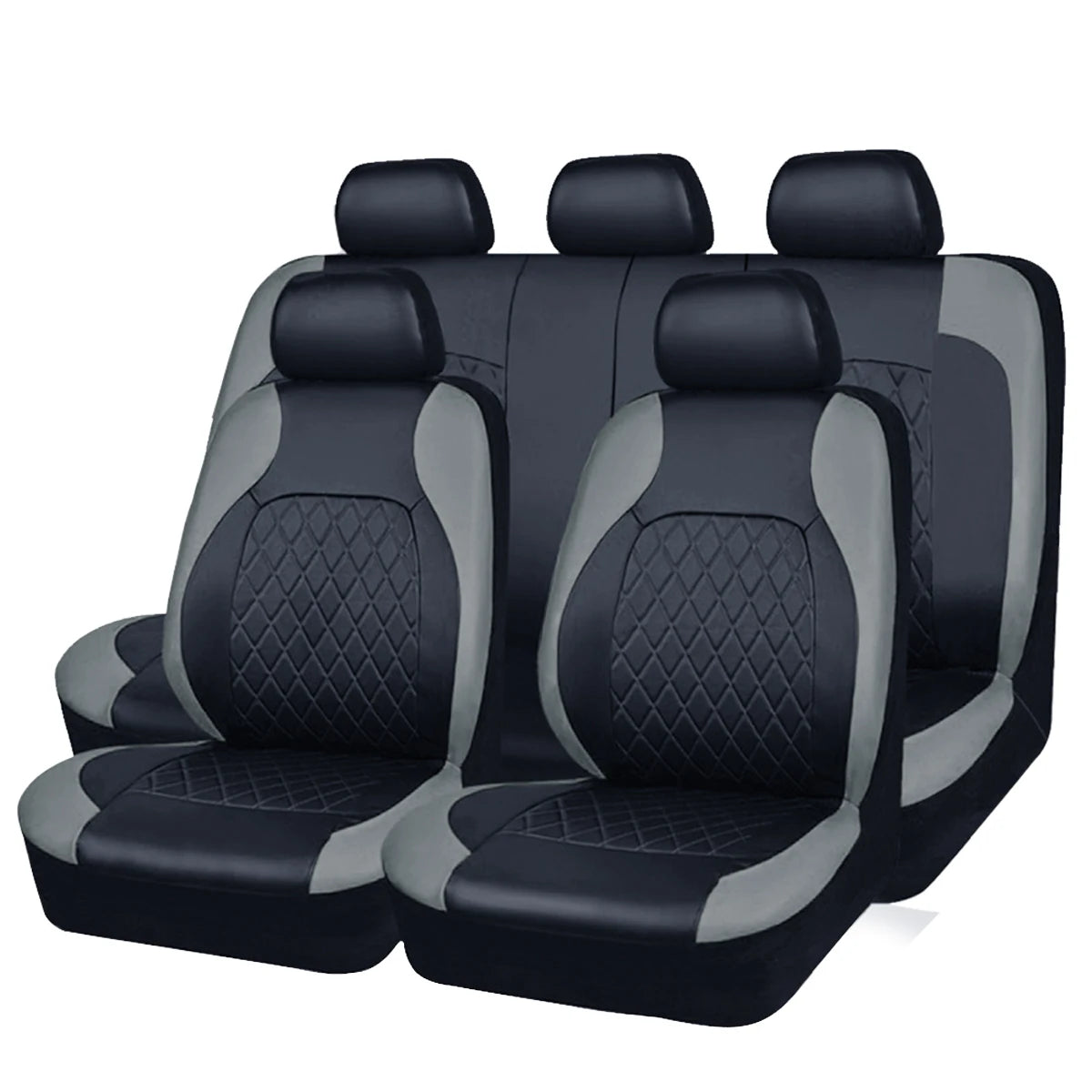 DuraSeat Premium Quilted Car Seat Covers – Waterproof & Universal Fit