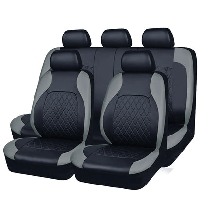 DuraSeat Premium Quilted Car Seat Covers – Waterproof & Universal Fit
