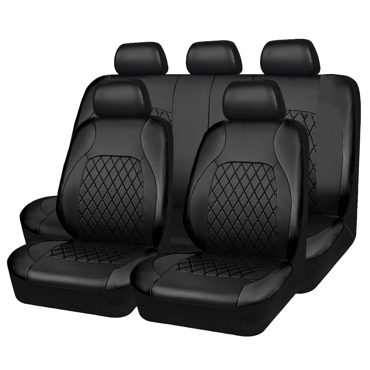 DuraSeat Premium Quilted Car Seat Covers – Waterproof & Universal Fit